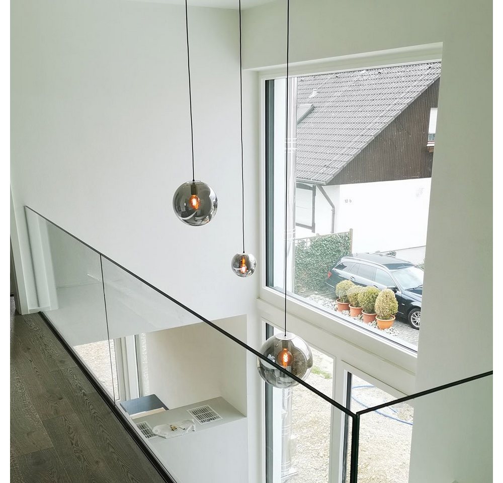 s.luce Pendelleuchte Orb Galerieleuchte 3- oder 5-flammig Modular Schwarz, Rauch s.luce Pendelleuchte Orb Galerieleuchte 3- oder 5-flammig Modular Schwarz, Rauch von s.luce