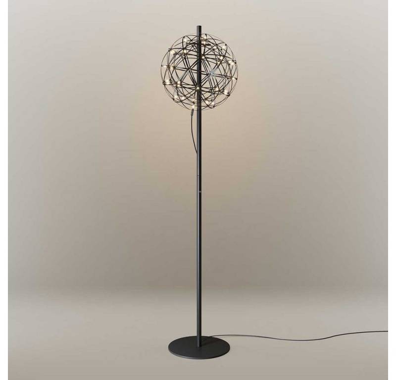 s.luce Stehlampe Atom LED-Stehleuchte aus Metall mit Touchdimmer Schwarzchrom, Warmweiß s.luce Stehlampe Atom LED-Stehleuchte aus Metall mit Touchdimmer Schwarzchrom, Warmweiß von s.luce