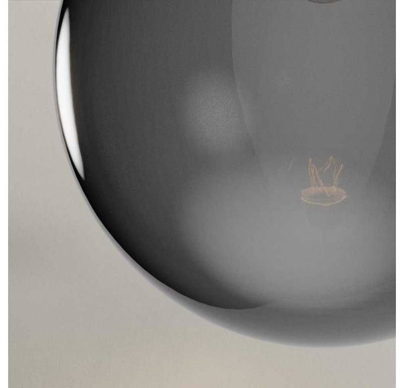 s.luce Stehlampe Dreibein Orb Tripod 160cm mit Glaskugel Rauch von s.luce