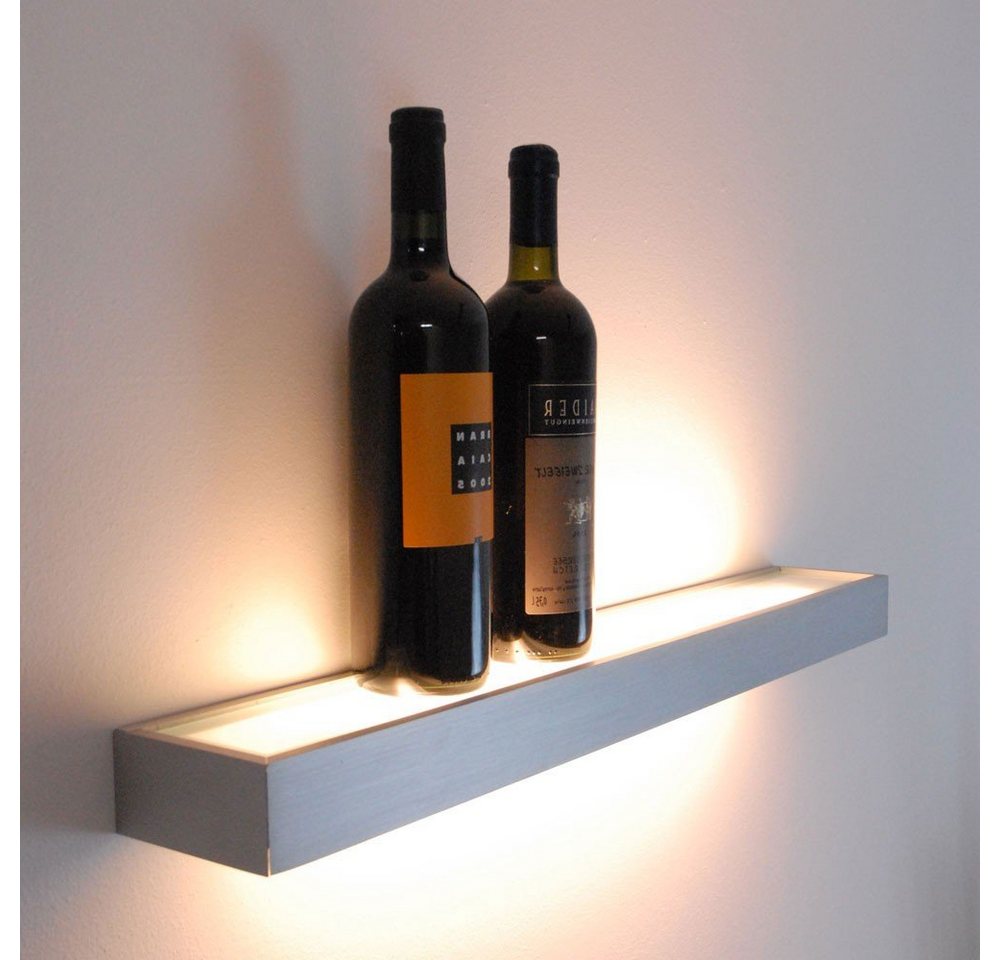 s.luce Wandleuchte LED Lichtboard Wandleuchte Cusa Up & Down Aluminium, Warmweiß von s.luce