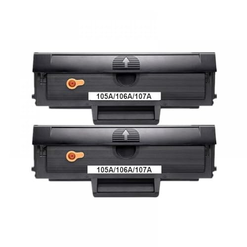 sDtESNB Kompatible Tonerkartusche W1105A W1106A W1107A Kompatibel mit Laser 107A 107W MFP 135W MFP 135A MFP 137FNW Kein Chip(2 PCS) von sDtESNB