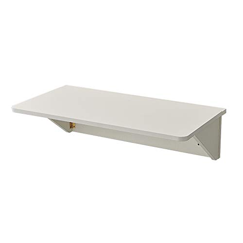 sGAQG4QG Unsichtbarer wandmontierter faltbarer Lern-Computertisch, Wand-Hängetisch, Wandschreibtisch, faltbarer Wandschreibtisch, Wand-Schreibtisch, Breite 4080 cm von sGAQG4QG