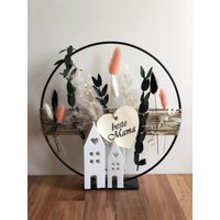 Geburtstag Mama/ Mitbringsl/Trockenblumen/ Beste Mama von sMitbringsl