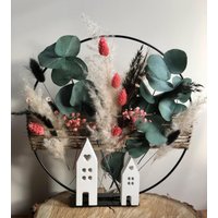 Trockenblumenkranz/ Stehring von sMitbringsl