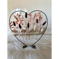 Trockenblumenkranz/ Trockenblumenherz/ Muttertagsgeschenk von sMitbringsl
