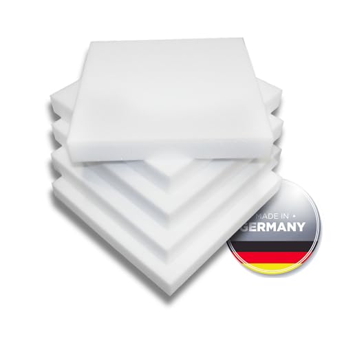 saarschaum Polster Schaumstoff für Sitzkissen • Komfortschaum • Zuschnitt 90 x 50 x 8 cm • RG 35/55 saarschaum Polster Schaumstoff für Sitzkissen • Komfortschaum • Zuschnitt 90 x 50 x 8 cm • RG 35/55 von saarschaum