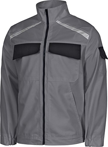 safetY&more Berufsjacke Extreme grau-schwarz, Gr. XL von safetY&more