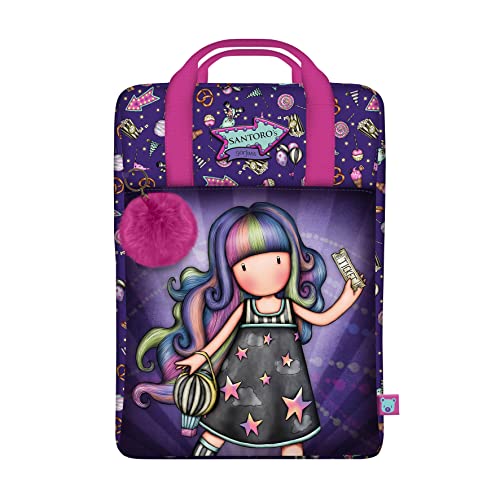 safta 1131GJ02 Rucksack Gorjuss Fairground Up and Away 25 x 36 x 10 cm, bunt von Santoro