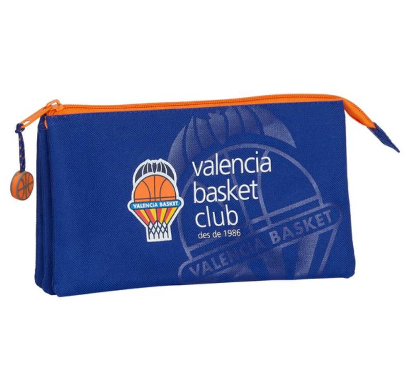 safta Papierscheren Allzwecktasche Valencia Basket Blau Orange von safta
