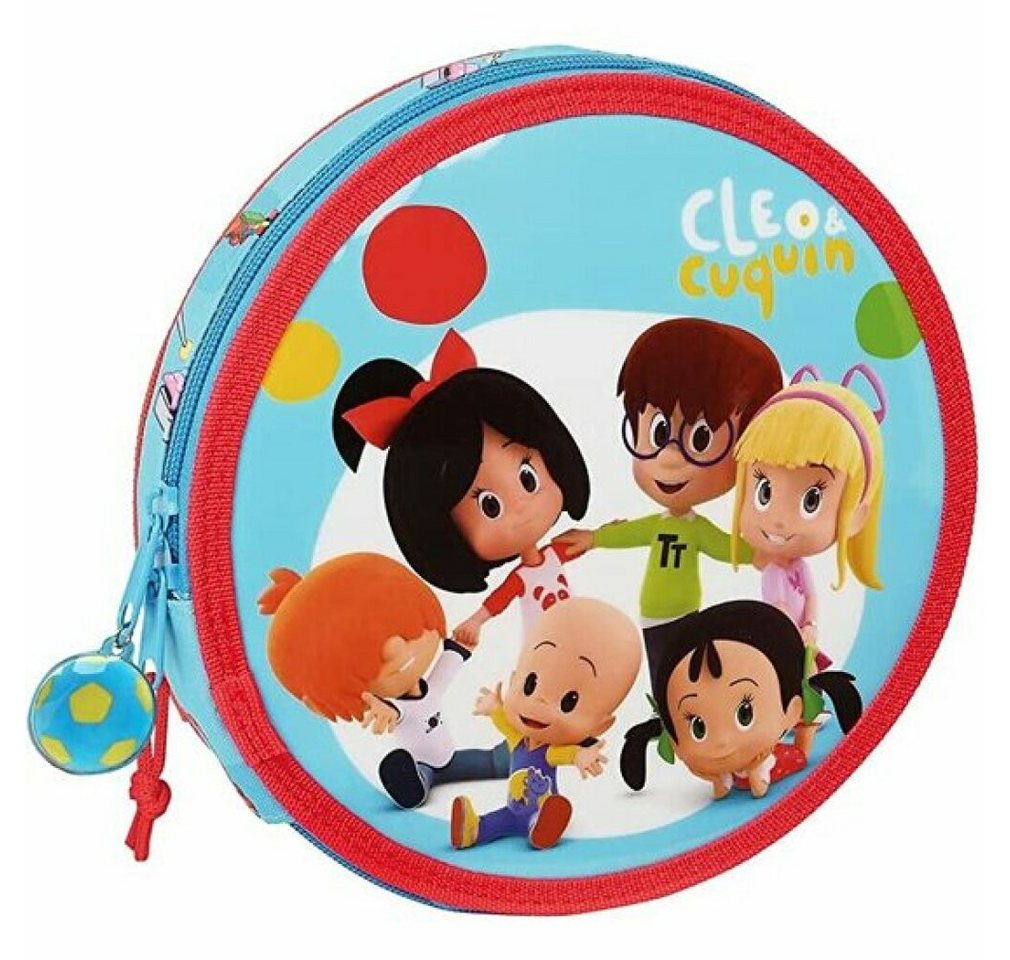 safta Papierscheren Federmäppchen Cleo & Cuquin Good Night Blau (18 Stücke) von safta