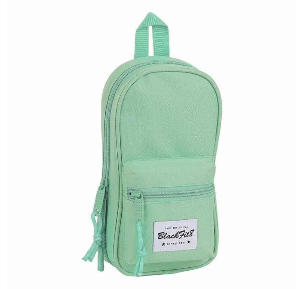 safta Papierscheren Rucksack mit Federtaschen BlackFit8 türkis (33 Stücke) von safta