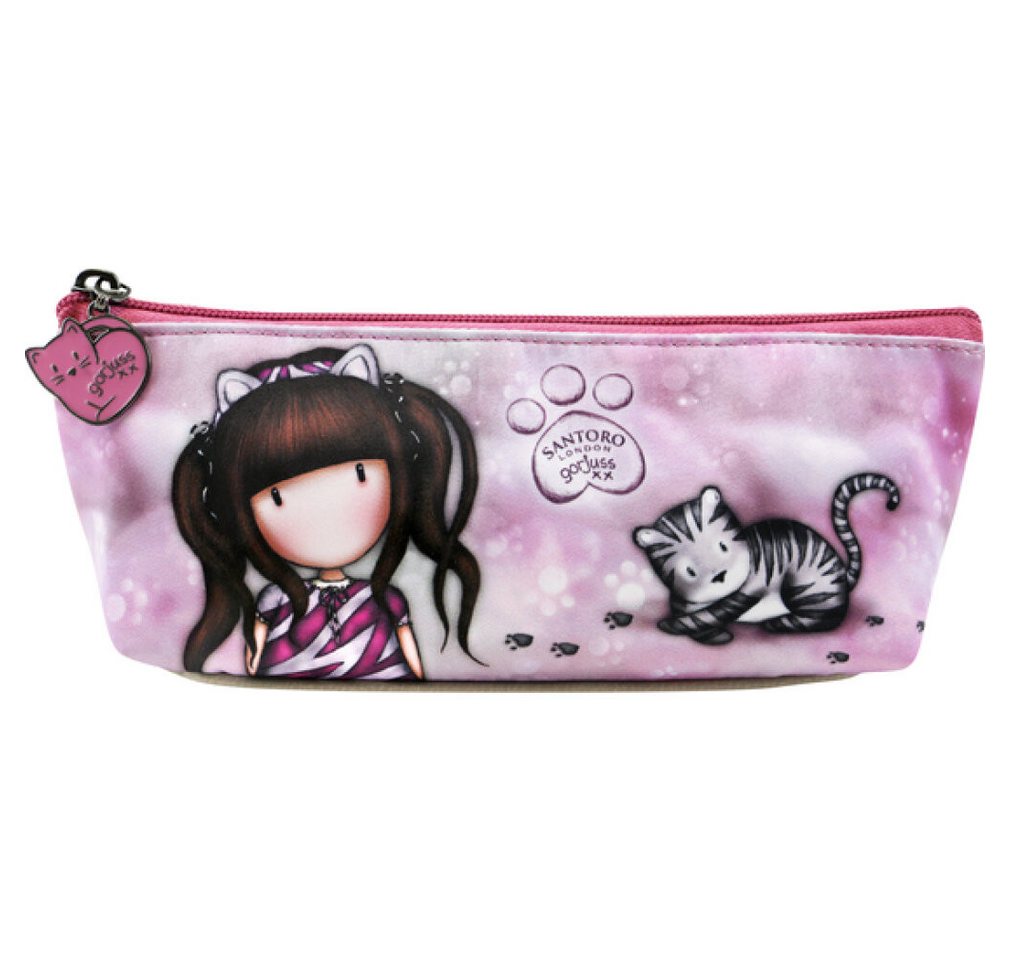 safta Papierscheren Schulmäppchen Gorjuss Ruby wild Grau (22.3 x 8.8 x 5.7 cm) von safta