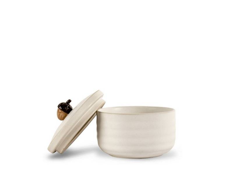 sagaform Keksdose Dose ELLEN mit Eichel - Farbwahl, Steingut sagaform Keksdose Dose ELLEN mit Eichel - Farbwahl, Steingut von sagaform