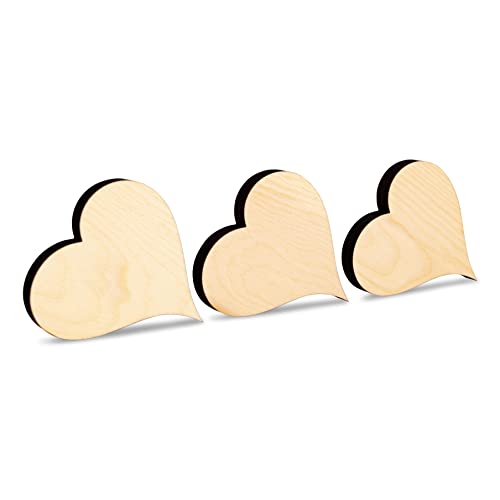 sagl.tirol holzmanufaktur 3er Set Zirbenherz leer 6,5x7,5cm von sagl.tirol