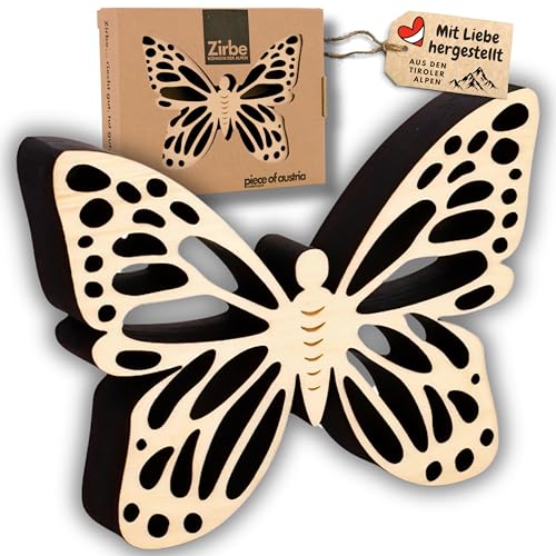 sagl.tirol Kleiner Schmetterling aus Zirben Holz (Ornament 2) von sagl.tirol