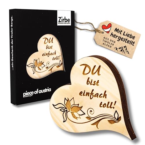 sagl.tirol Zirbenherz Mini in hochwertiger Verpackung (Du bist einfach toll…) sagl.tirol Zirbenherz Mini in hochwertiger Verpackung (Du bist einfach toll…) von sagl.tirol