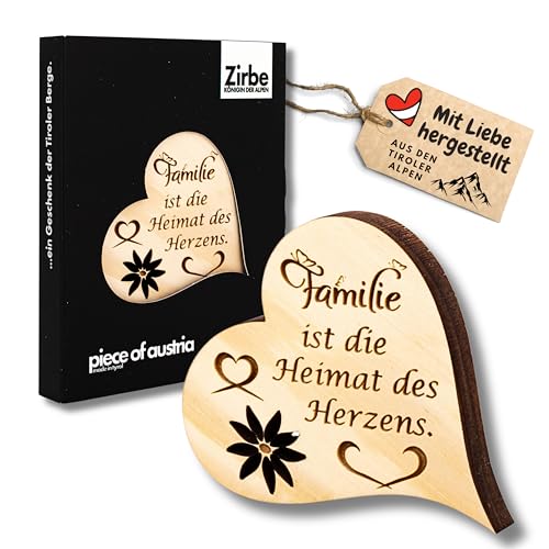 Zirbenherz Mini Familie ist die Heimat Zirbenherz Mini Familie ist die Heimat von sagl.tirol