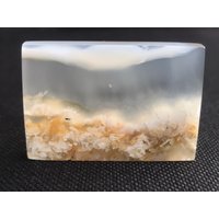 Moos Achat Indonesien Cabochon Landschaft - Natur Handgemacht Erstaunlich Mehrere Farben Hochglanzpoliert 17, 9 G von saharagems