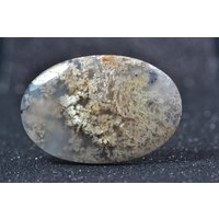 Moss Achat Indonesien Cabochon - Natur Erstaunliches Exemplar Mehrere Farben Spiegelpoliert Alle Seiten Erstaunlich 62 Karat 12, 4 G von saharagems