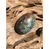 Rot-Grüner Ozean Jaspis Cabochon Sumatra Edelstein, 9, 5G von saharagems