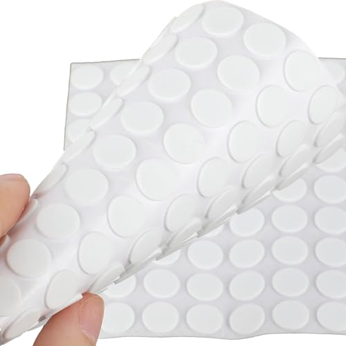 261Stück Schaumstoff Gleiter, Schaumstoff Gummifüße Selbstklebend Filzblatt Runde Rechteckige Möbelstopper Rutschhemmer Filztüren Schaumfilzgleiter für Möbelfüße Stuhlbeine, Sofas von salbsever