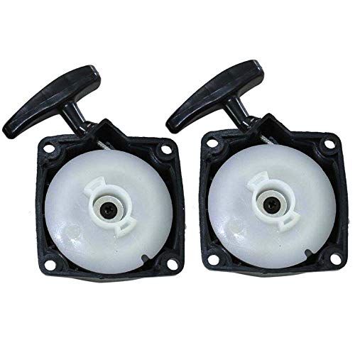 2x Seilzugstarter für ATIKA ELB52 ELB 52 Erdlochbohrer Erdbohrer Reversierstarter Starter von sallygardens