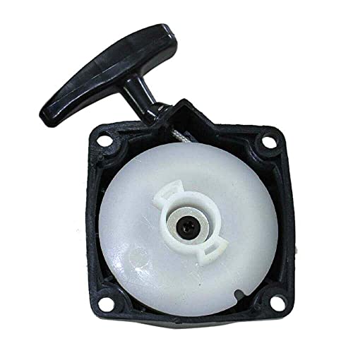 Sallygardens Seilzugstarter für Timbertech MS52-2TL Motorsense Freischneider 3PS 52ccm, Schwarz, Gartenwerkzeug, Starter von sallygardens