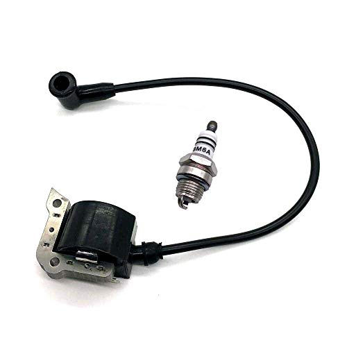 sallygardens Zündspule mit Zündkerze für DOLMAR 112 113 113 H 114 116 H SI 120 PS-6000i PS-6000iH PS-6800i PS-6800iH Makita DCS6000i DCS6800i Kettensäge # 030143040 von sallygardens