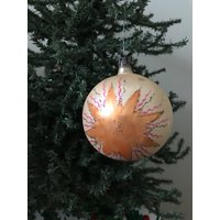 Vintage Weihnachtsschmuck/1950Er Jahre Glas Ornament Sunburst Merkur Weihnachtsornament Vintage Weihnachtsschmuck/1950Er Jahre Glas Ornament Sunburst Merkur Weihnachtsornament von saltydogvintage