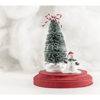 Schneemann Tabletop Weihnachtsdekoration Handgemachte Winterszene, Für Feiertagsbuffets Oder Geschenk Schneemann Tabletop Weihnachtsdekoration Handgemachte Winterszene, Für Feiertagsbuffets Oder Geschenk von saltyseastudios