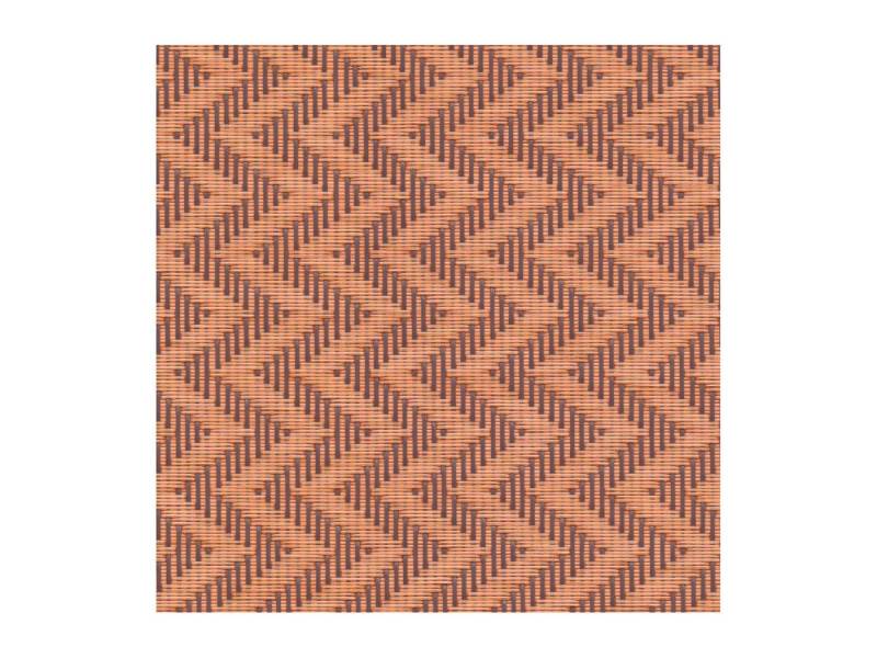 sambonet Platzset Linea Q Gold gezackt Tischset 42 x 33 cm, Platzdeckchen von sambonet