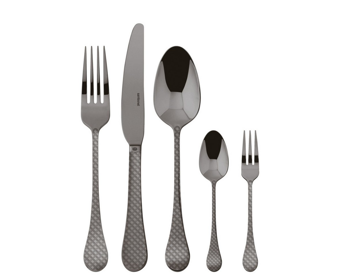 sambonet Besteck-Set Sambonet Besteckset Taormina Schwarz 30-teilig sambonet Besteck-Set Sambonet Besteckset Taormina Schwarz 30-teilig von sambonet