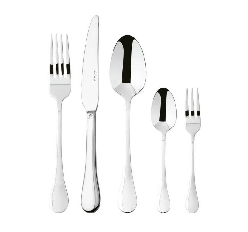 sambonet Besteck-Set Sambonet Bloom Edelstahl 18/10 Besteckset 60-tlg von sambonet
