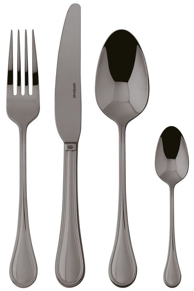 sambonet Besteck-Set Sambonet Besteckset Royal Schwarz 24-teilig sambonet Besteck-Set Sambonet Besteckset Royal Schwarz 24-teilig von sambonet