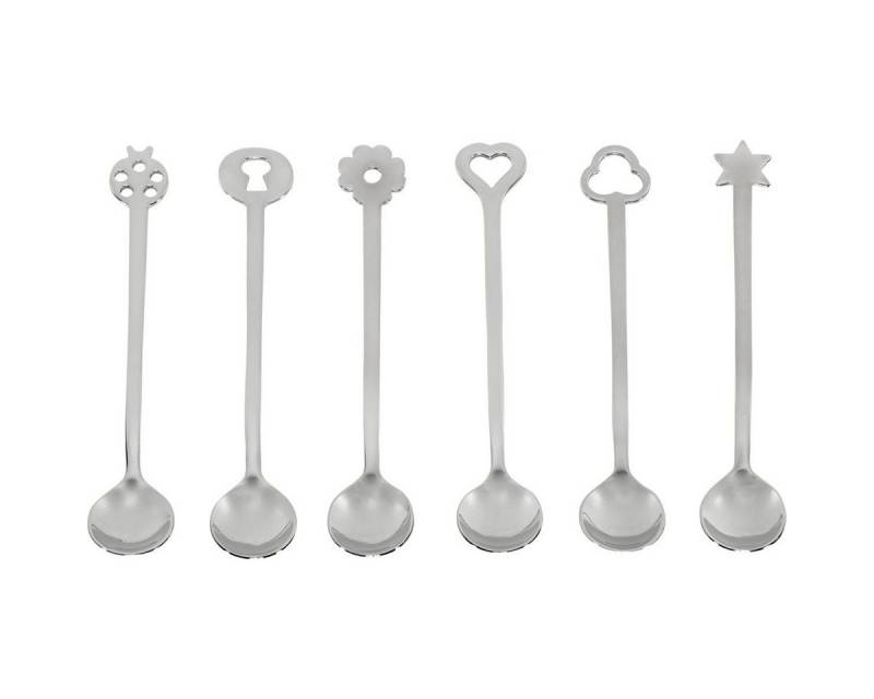 sambonet Besteck-Set New Portafortuna Inox 6 Cucchiaini von sambonet