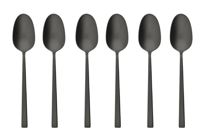sambonet Besteck-Set Rock Edelstahl/PVD 2Black Mokkalöffel Set6, Edelstahl rostfrei, Besteck-Sets von sambonet