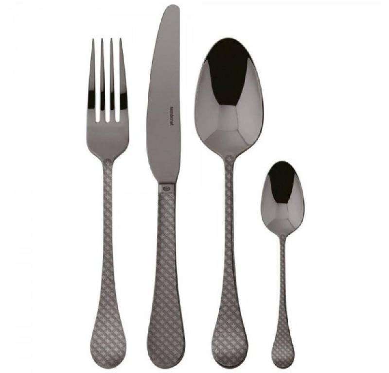 sambonet Besteck-Set Rosenthal Besteck-Set Taormina PVD Schwarz (24-teilig) von sambonet