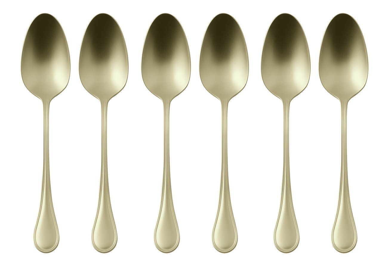 sambonet Besteck-Set Royal Antique Edelst./PVD Champa Mokkalöffel Set6, Edelstahl rostfrei, Besteck-Sets sambonet Besteck-Set Royal Antique Edelst./PVD Champa Mokkalöffel Set6, Edelstahl rostfrei, Besteck-Sets von sambonet