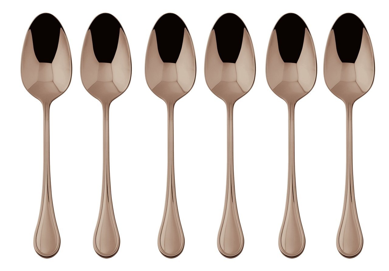 sambonet Besteck-Set Royal Edelstahl/PVD Kupfer Mokkalöffel Set 6, Edelstahl sambonet Besteck-Set Royal Edelstahl/PVD Kupfer Mokkalöffel Set 6, Edelstahl von sambonet