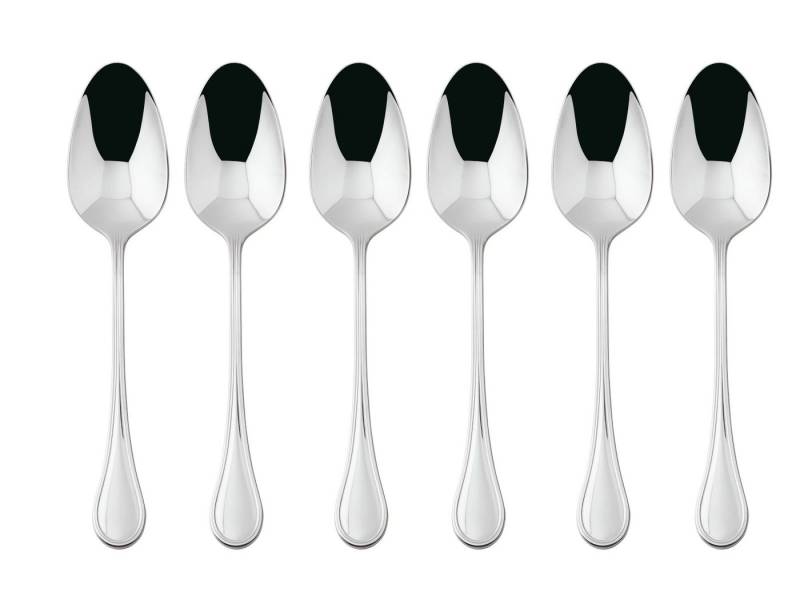 sambonet Besteck-Set Royal Edelstahl 18/10 Mokkalöffel Set 6, Edelstahl rostfrei, Besteck-Sets von sambonet