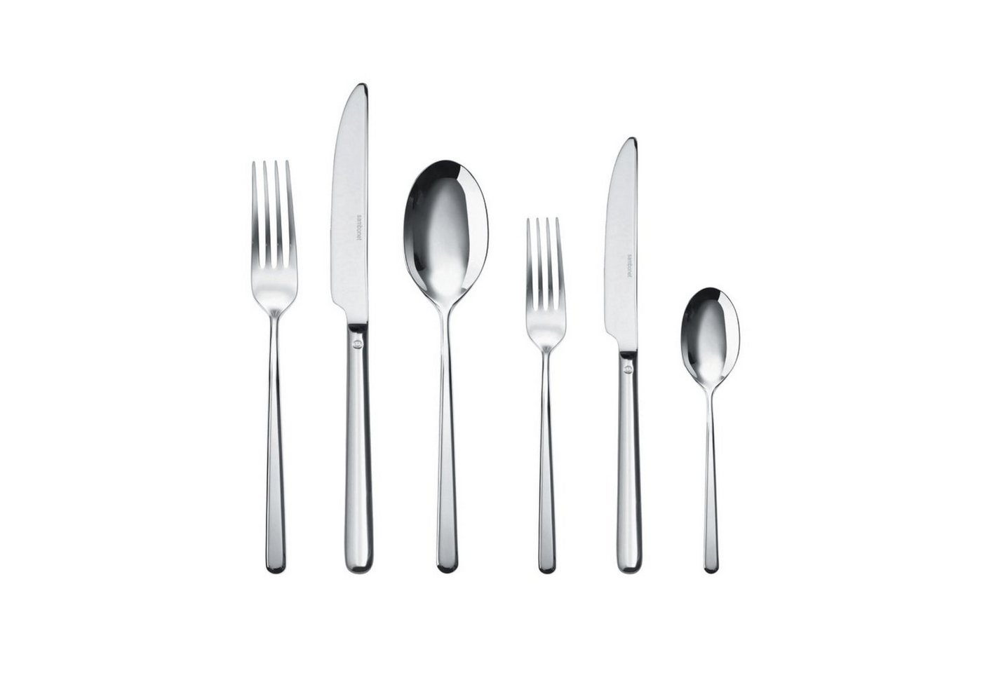 sambonet Besteck-Set Sambonet Linear Besteck 36tlg. Vh. Edelstahl 18/10 (36-tlg), 6 Personen, Edelstahl sambonet Besteck-Set Sambonet Linear Besteck 36tlg. Vh. Edelstahl 18/10 (36-tlg), 6 Personen, Edelstahl von sambonet