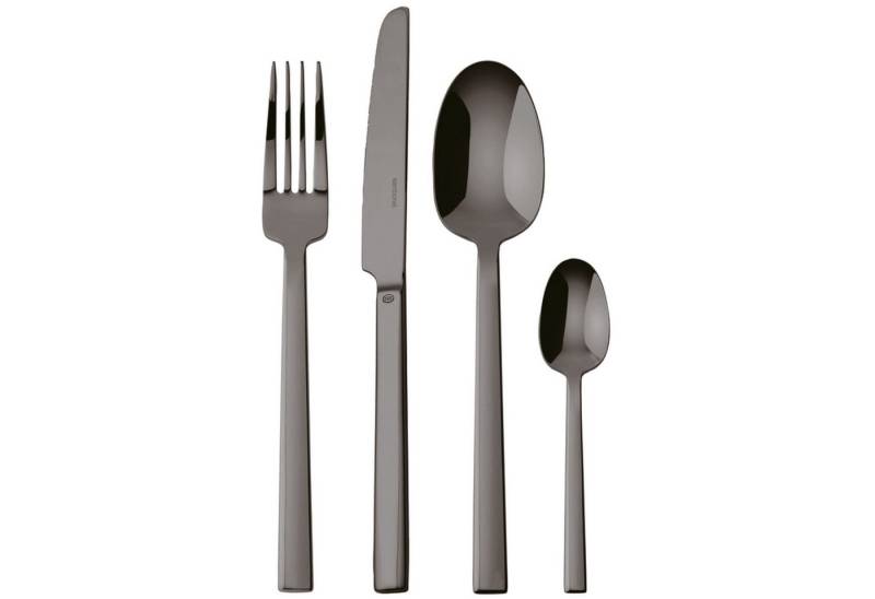 sambonet Besteck-Set Sambonet Neutra Besteck 24tlg. Mirror PVD 2Black von sambonet