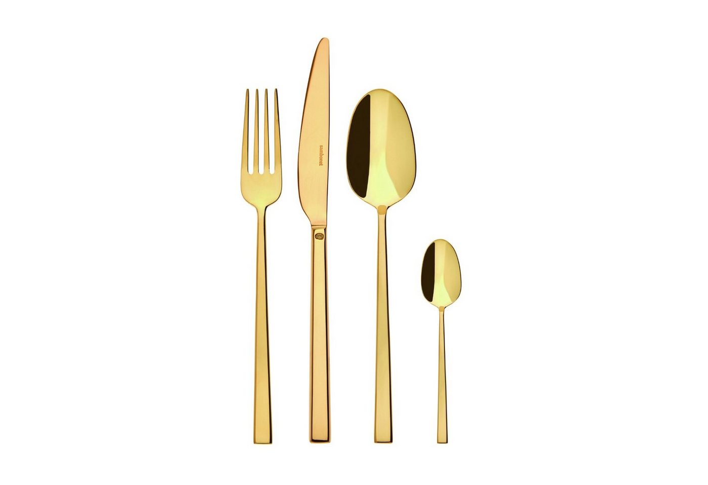 sambonet Besteck-Set Sambonet Rock Besteck 24tlg. Gold sambonet Besteck-Set Sambonet Rock Besteck 24tlg. Gold von sambonet