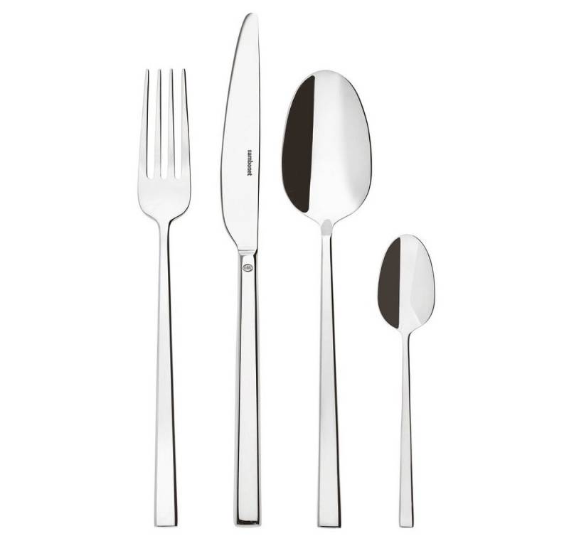 sambonet Besteck-Set Sambonet Rock Mirror Stahl Besteck-Set 24-tlg., 6 Personen, Edelstahl von sambonet