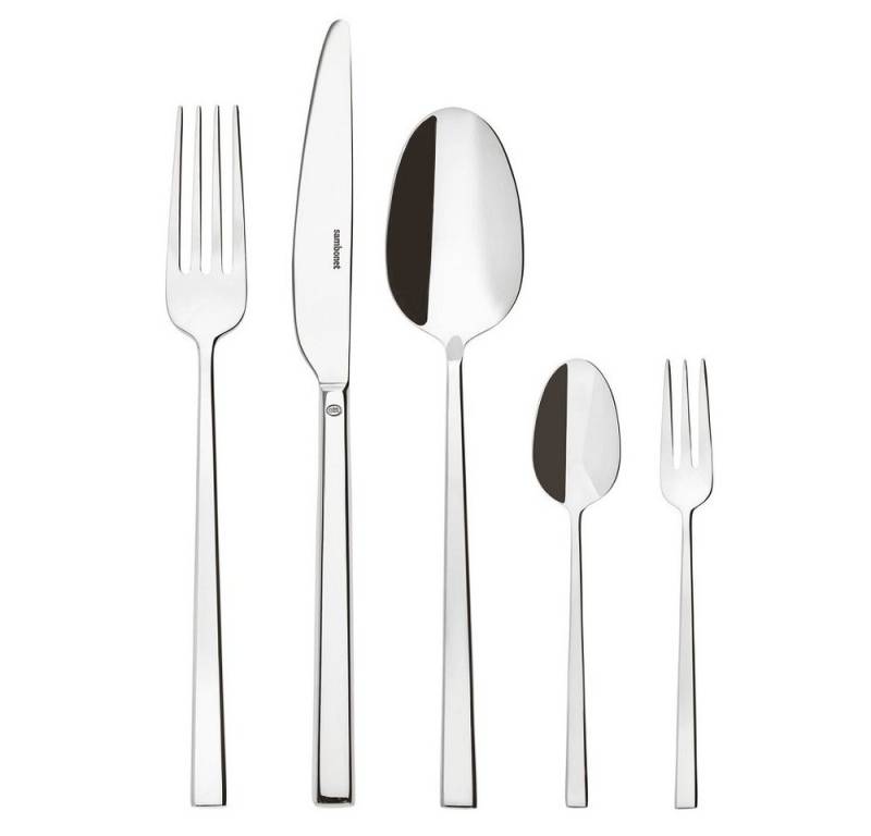 sambonet Besteck-Set Sambonet Rock Mirror Stahl Besteck-Set 60-tlg., 12 Personen, Edelstahl von sambonet