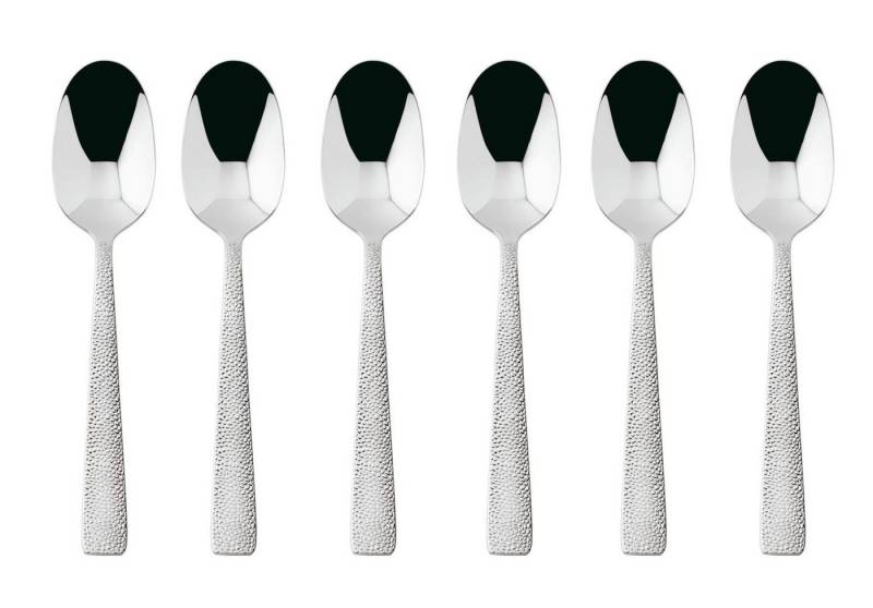 sambonet Besteck-Set Siena Edelstahl 18/10 Mokkalöffel Set 6, Edelstahl rostfrei, Besteck-Sets von sambonet