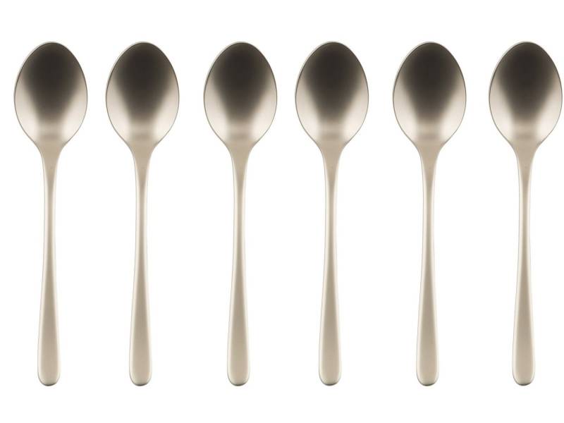 sambonet Besteck-Set Taste Antique Edelst./PVD Champ. Mokkalöffel 6tlg., Edelstahl rostfrei, Besteck-Sets von sambonet