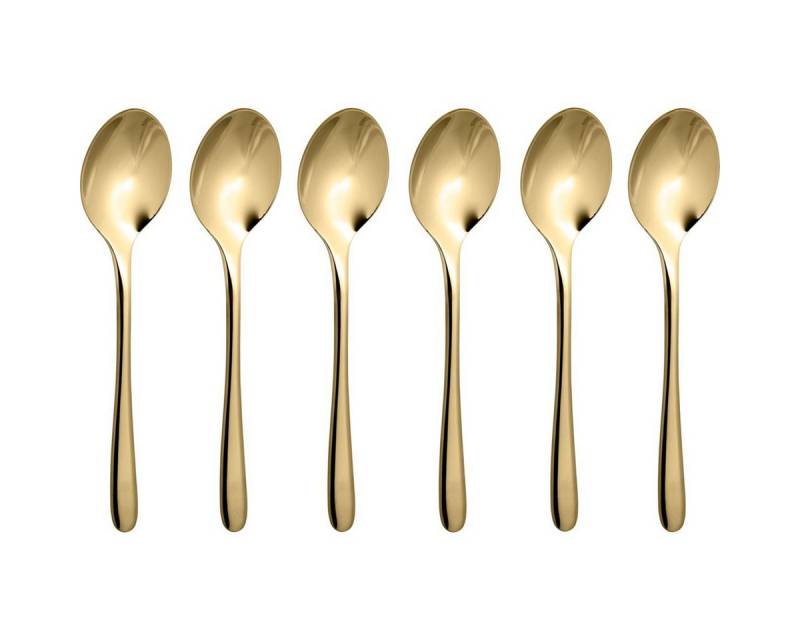 sambonet Besteck-Set Taste PVD 6 Cucchiaini Moka Oro Lucido von sambonet