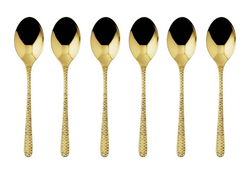 sambonet Besteck-Set Venezia Edelstahl/PVD Gold Mokkalöffel Set 6, Edelstahl rostfrei, Besteck-Sets sambonet Besteck-Set Venezia Edelstahl/PVD Gold Mokkalöffel Set 6, Edelstahl rostfrei, Besteck-Sets von sambonet