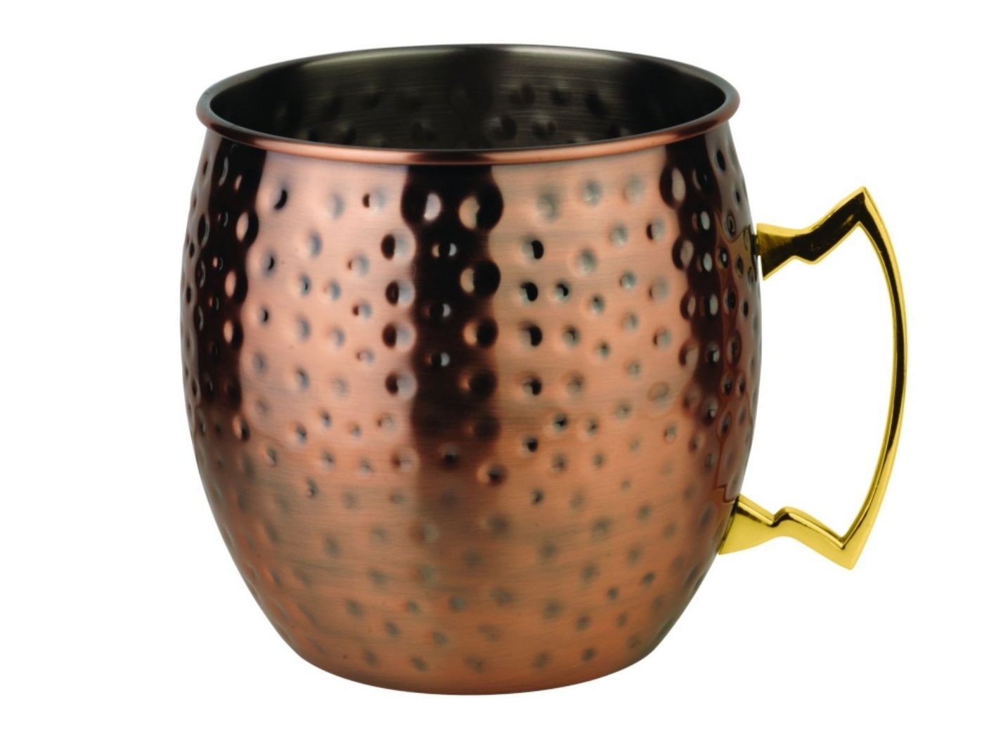 sambonet Cocktailglas Bar Utensils Moscow Mule Becher kupfer 500ml, Edelstahl von sambonet